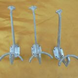 3 Vintage SCHOOL HOOKS