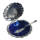 Vintage shell butter dish