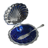 Vintage shell butter dish