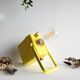 Vintage table lamp Wonder Tifon yellow
