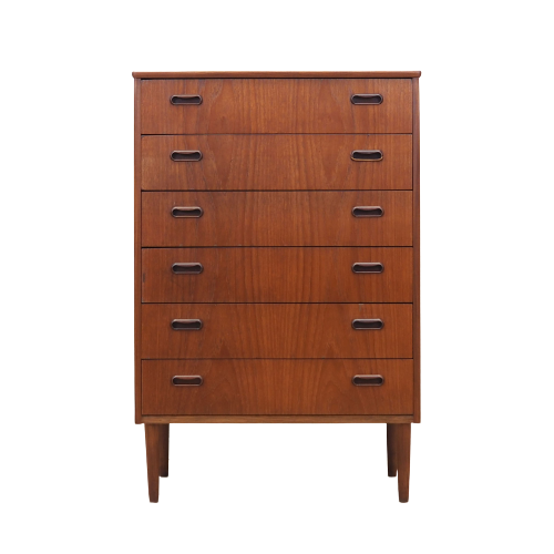 Teak chest of drawers, danish design, 60s, made in denmark