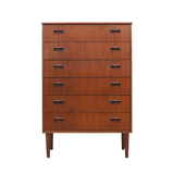 Teak chest of drawers, danish design, 60s, made in denmark