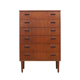 Commode en teck, design danois, années 60, fabriqué au Danemark