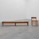 Elegant 19th Century Bench with Six Turned Legs, circa 1840