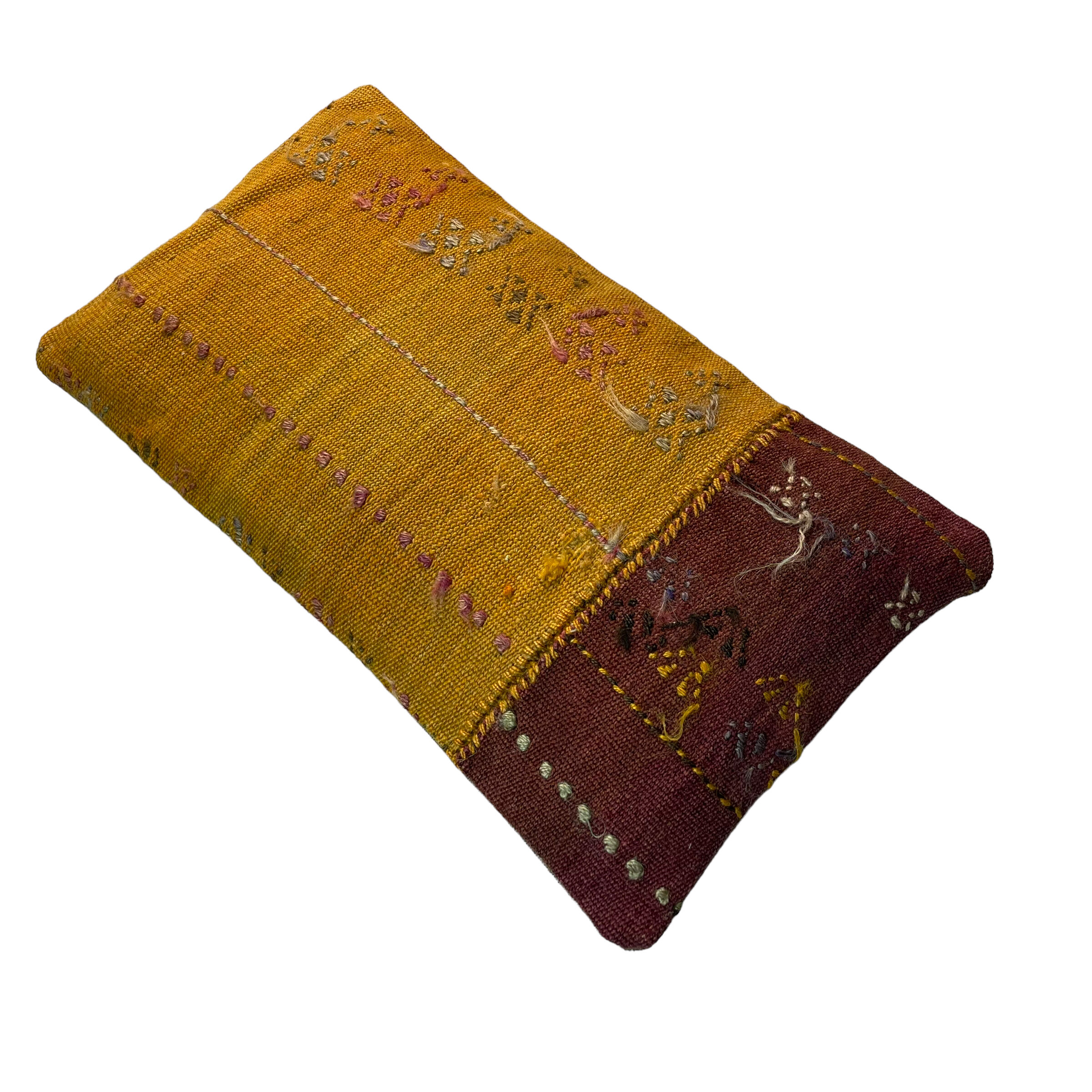 Vintage turkish kilim cushion cover 30x50cm