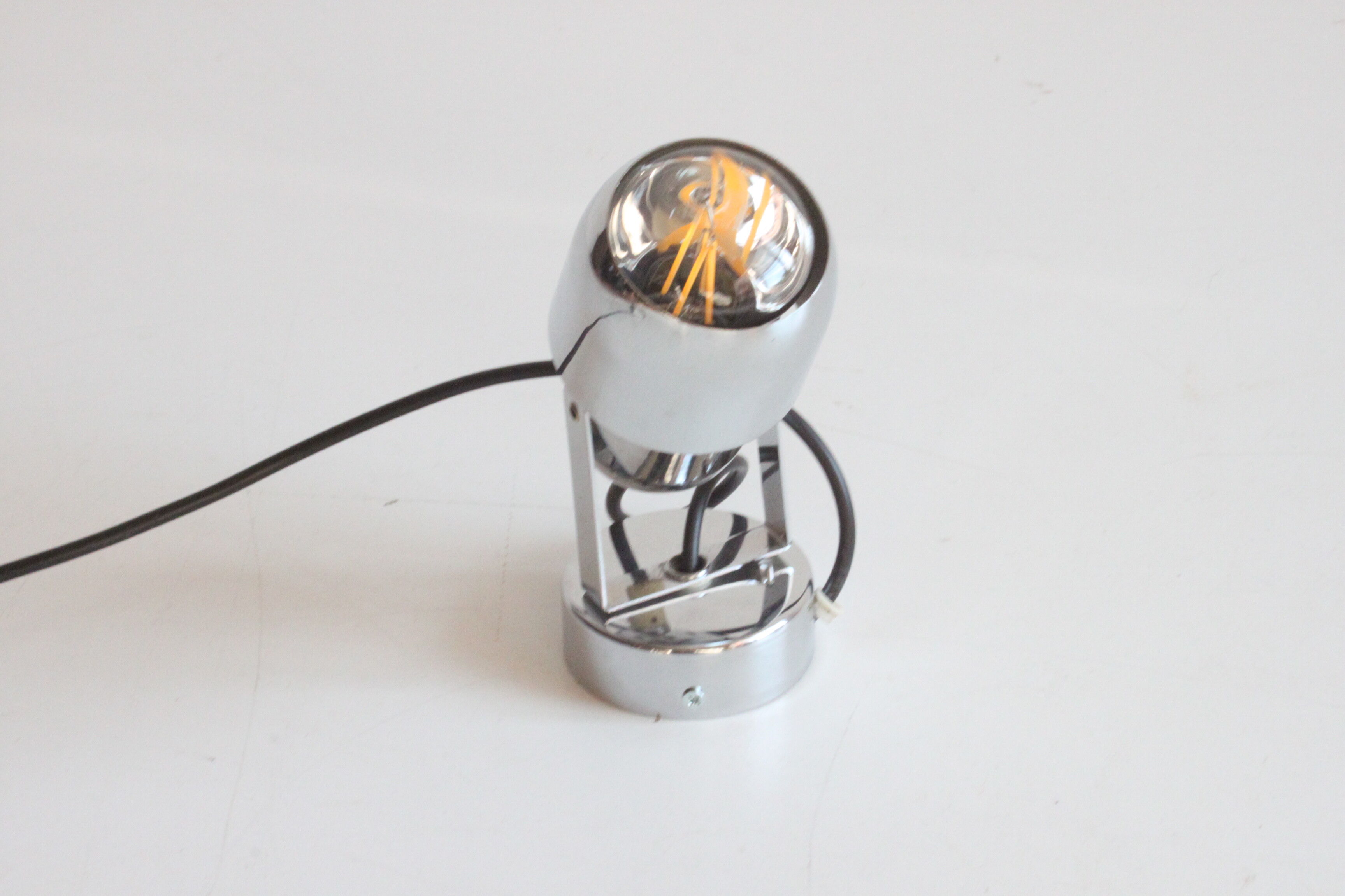 Space age chrome spotlights by Massive Belgium 1960s 70s