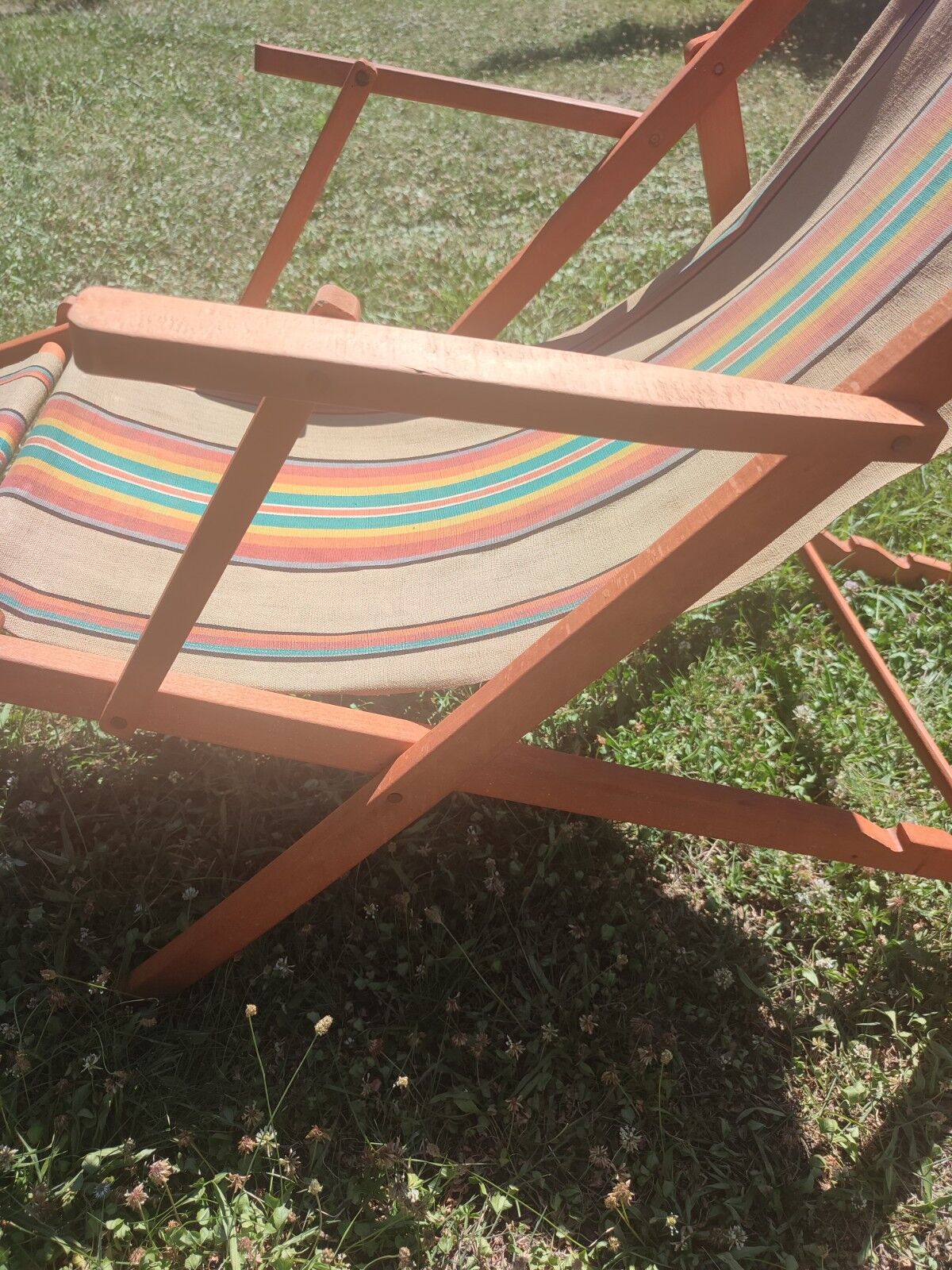 Chilean vintage deckchair