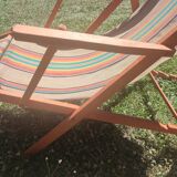 Chilean vintage deckchair