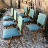 Set of 6 Maurice Pré chairs