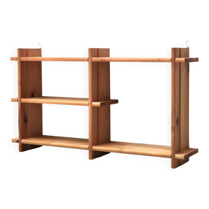 Etagère murale en pin - maison