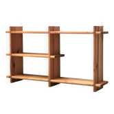 Pine wall shelf Maison Regain, 1970s