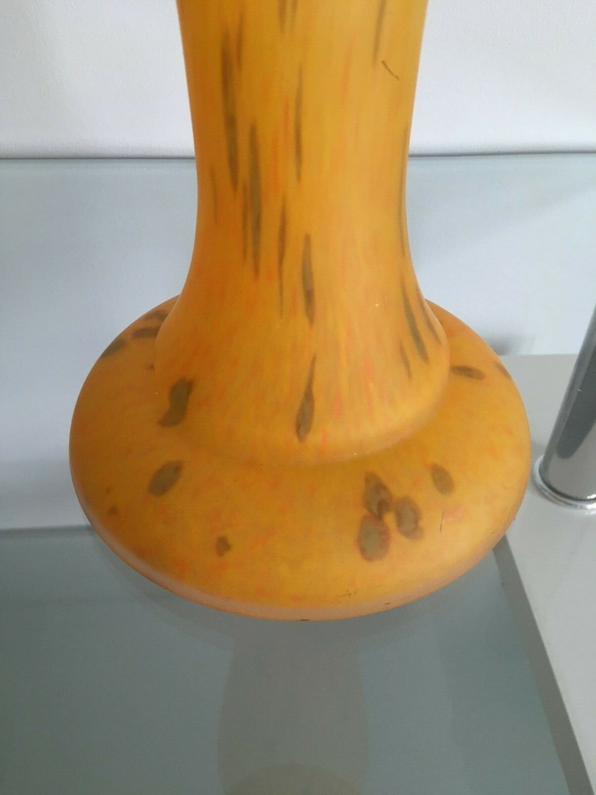 Modern glass paste soliflore vase