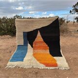 Colorful Berber rug size 200 x 300 cm