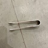 Christofle silver metal sugar tongs, Marly model