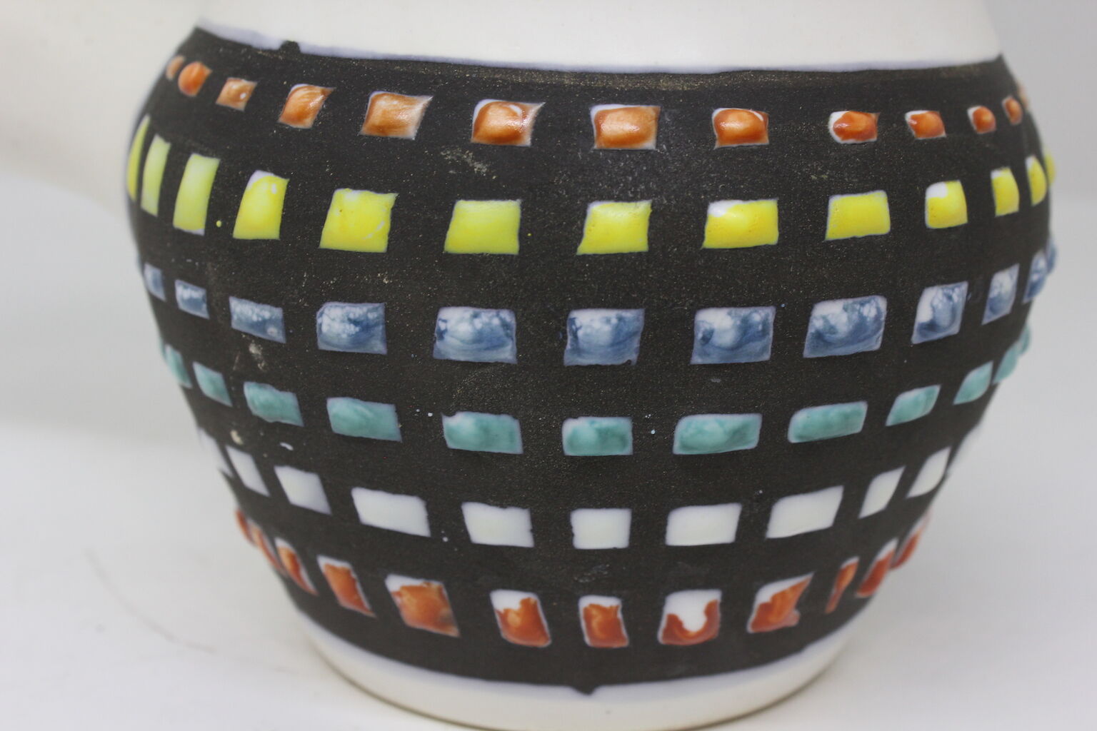Vase de capron Vallauris 1950
