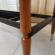 Table basse style scandinave 2 niveaux années 60