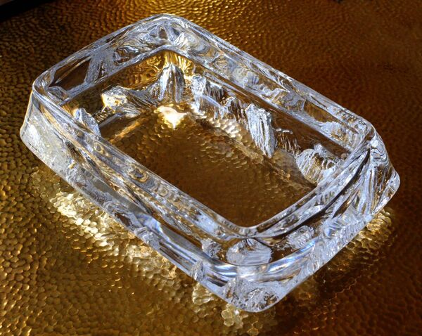 Daum France – Coupe / vide-poche en cristal
