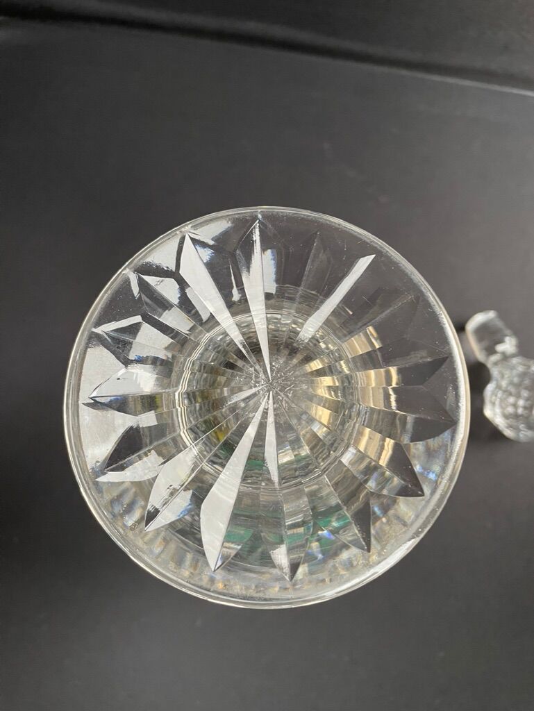 Carafe - Art Deco - Blown and cut crystal