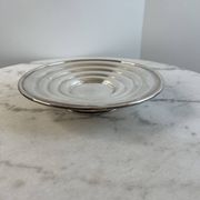Art Deco silver-plated bowl