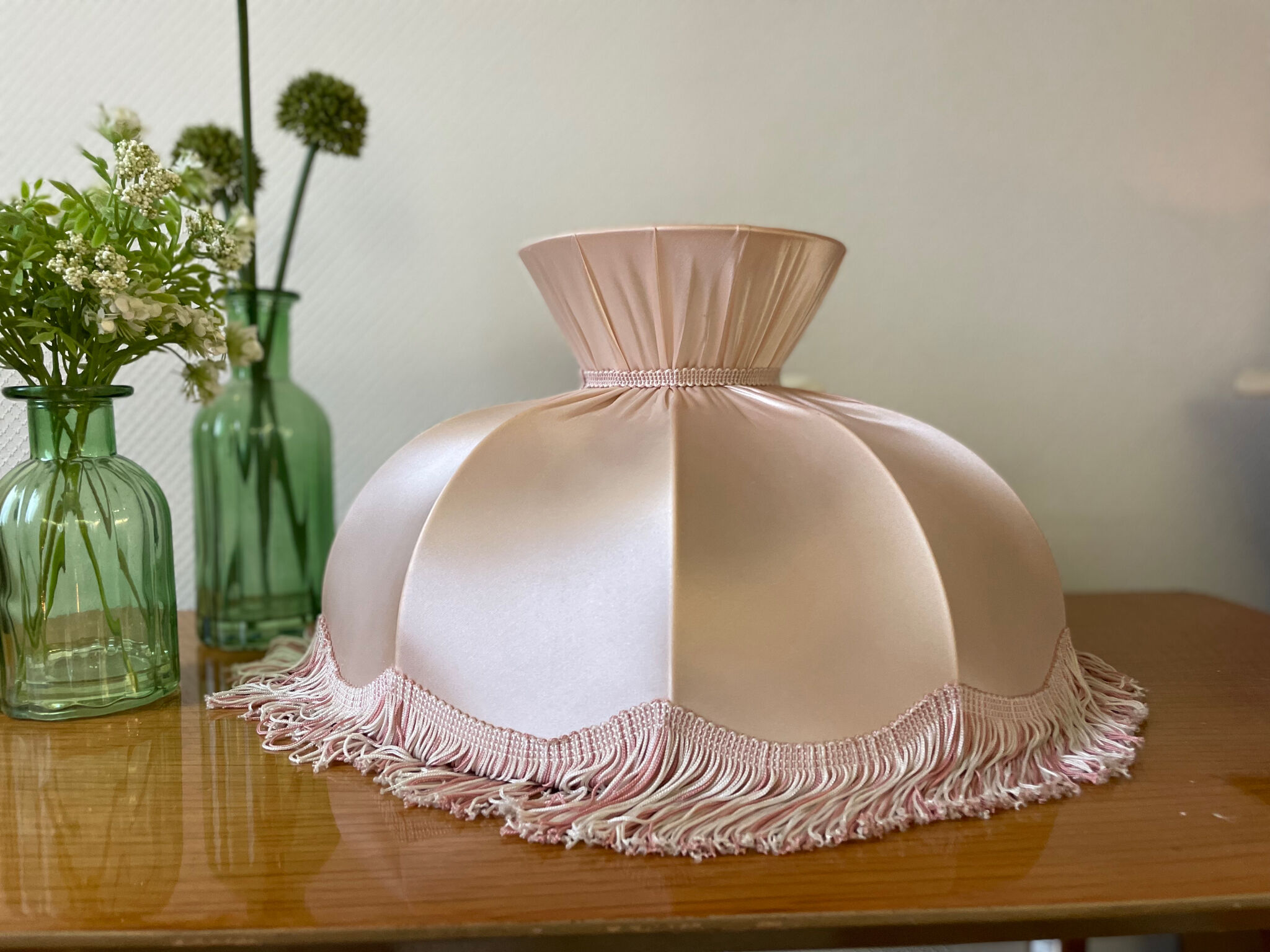 Suspension vintage rose