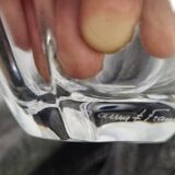 Crystal bowls from Daum France