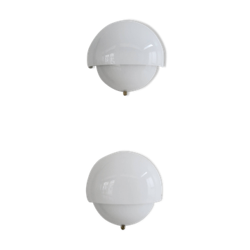 Italian "Mania " sconces wall lights by Vico Magistretti for Artemide 1960s