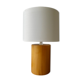Solid wood lamp, IMT Italy, 90s