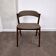 Rosewood and wool chair, model 32 by Kai Kristiansen for Korup Stolefabrik, Denmark, 1960.