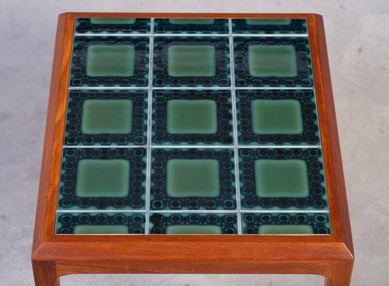 Nest of teak tables, 1960s, Set of 3