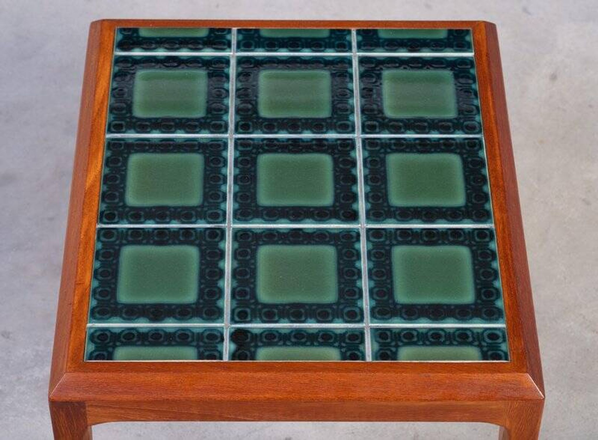 Nest of teak tables, 1960s, Set of 3