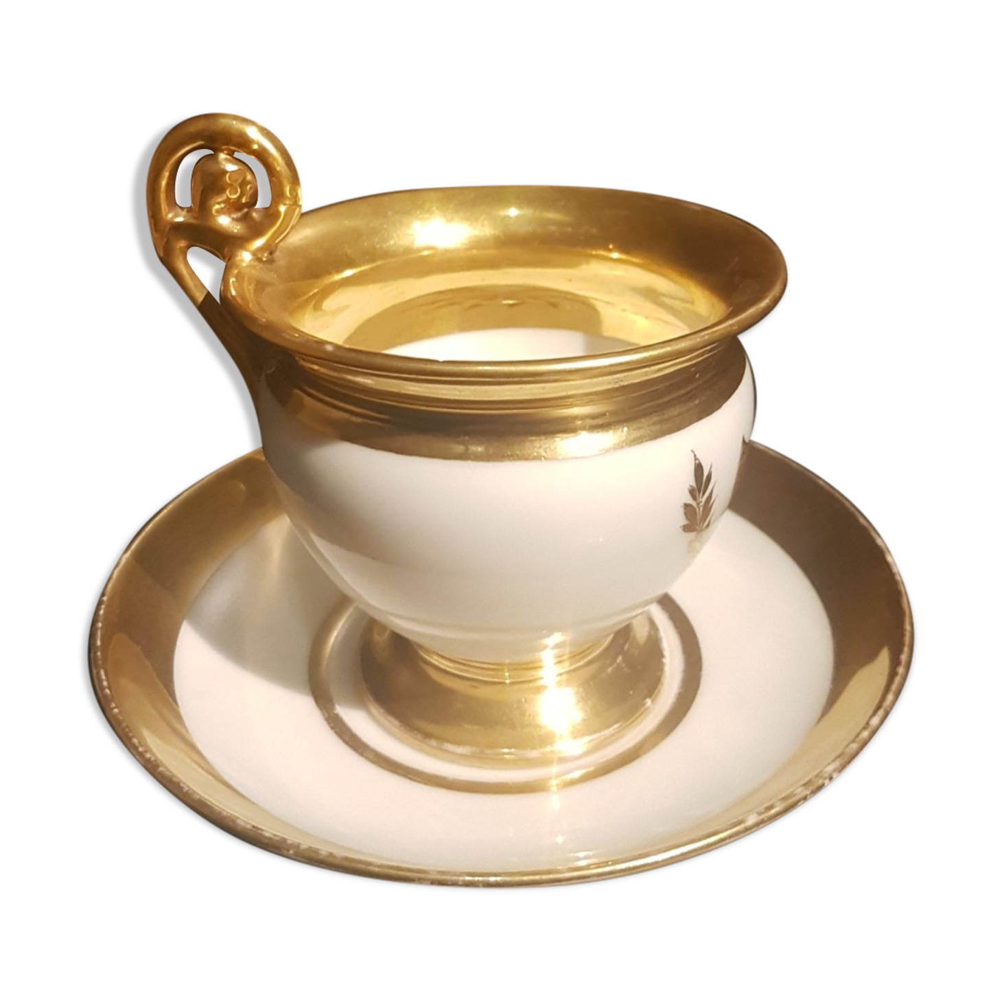 Porcelain chocolate cup from Paris