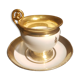 Porcelain chocolate cup from Paris