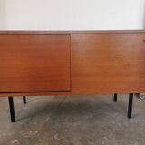 Buffet sliding teak doors by Gunther Renkel for Rego