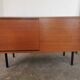 Buffet portes coulissantes en teck de Gunther Renkel pour Rego