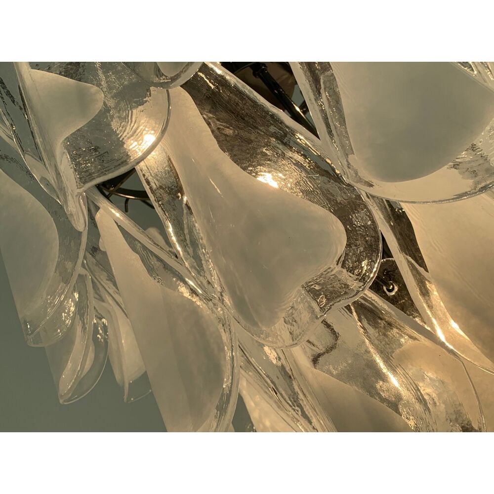 Rondini murano glass cascade chandelier