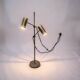 Brutalist Copper Floor Lamp by Holm Sørensen, Denmark 1960s