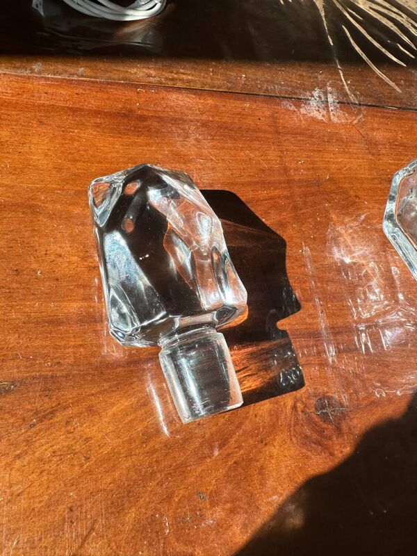 Carafe à alcool en cristal de Sèvres