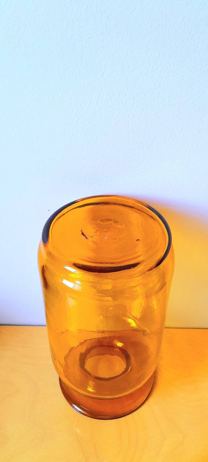 Flacon apothicaires en verre soufflé Empoli