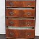 Chiffonnier en acajou 6 tiroirs