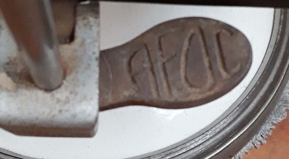 Hairdresser's armchair - barber "AFOC" - 1st half XXth