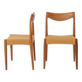 Pair of Bambi Dining Chairs by Rastad & Relling for Gustav Bahus, 1960s
