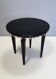 Table basse en hêtre noirci par Roberto Ventura, Italie, années 2000