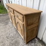 Solid Oak Sideboard Mid 20th Century