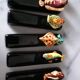 Vintage fish slip knife holders