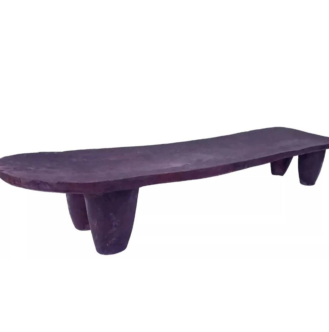 Rare lit en bois Senoufo 220cm Cote d'Ivoire art africain ethnic