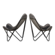 Paire de chaises Safari Vintage
