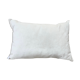 White velvet cushion 35x50 cm