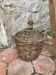Vintage wicker demijohn