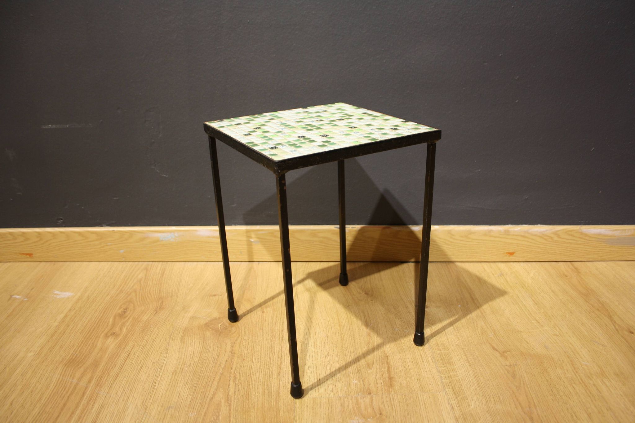 Small mosaic tile side table