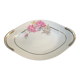 Porcelain serving dish pattern art deco peonies